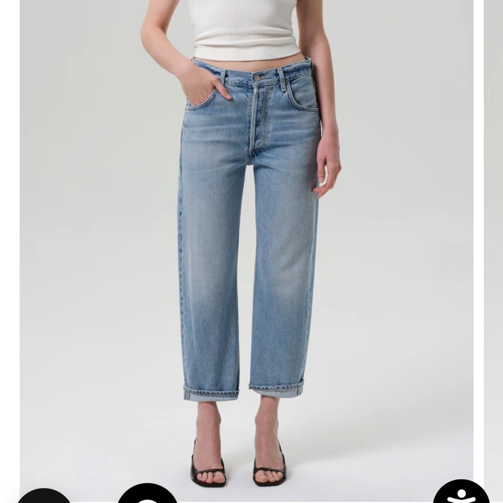 NWT citizens of humanity dahlia bow leg ribbon 27